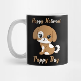 Happy National Puppy Day, Puppy Day 2023 Mug